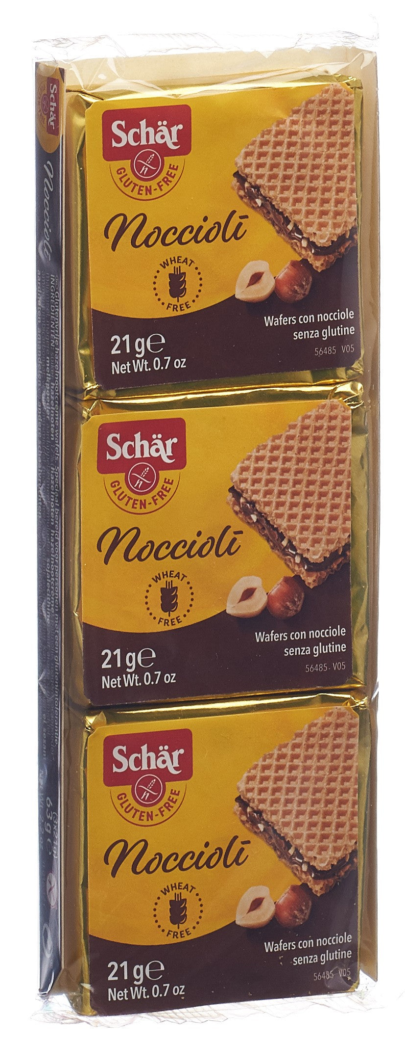 SCHÄR Noccioli Snack 3er Pack glutenfrei