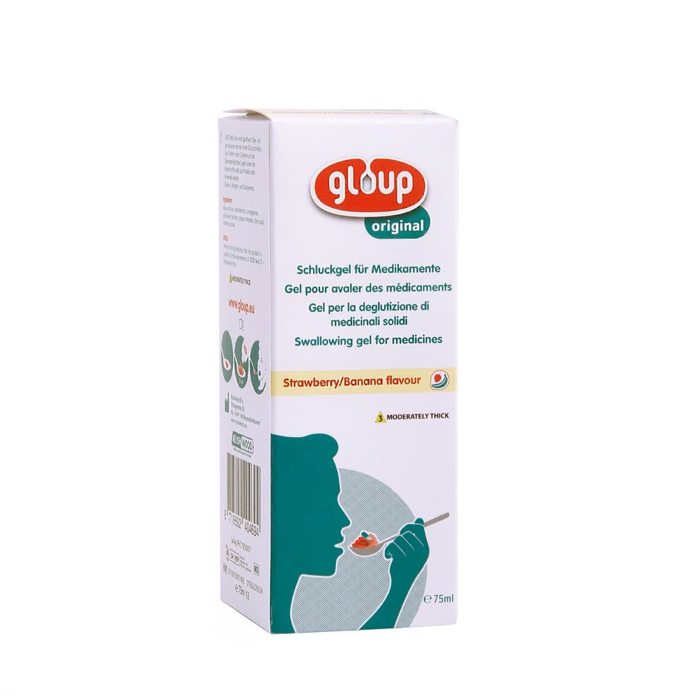 GLOUP Schluck Gel Orig Erdbeer-Bana (n)