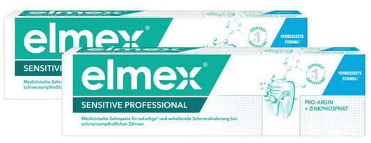ELMEX SENSITIVE PROF Zahnpasta Duo
