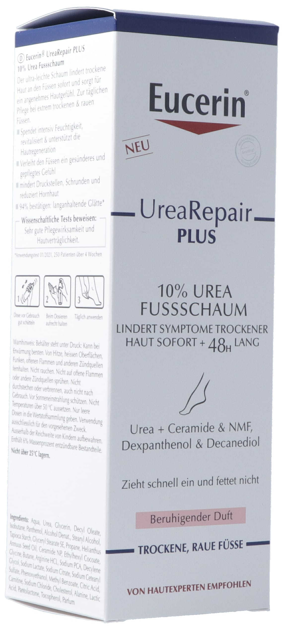EUCERIN UreaRepair PLUS Fussscha 10 % Urea