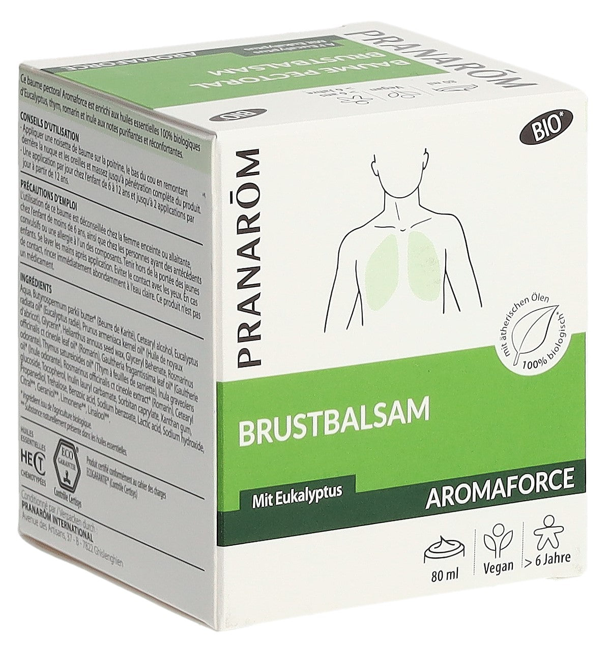 PRANAROM Aromaforce Brustbalsam Bio