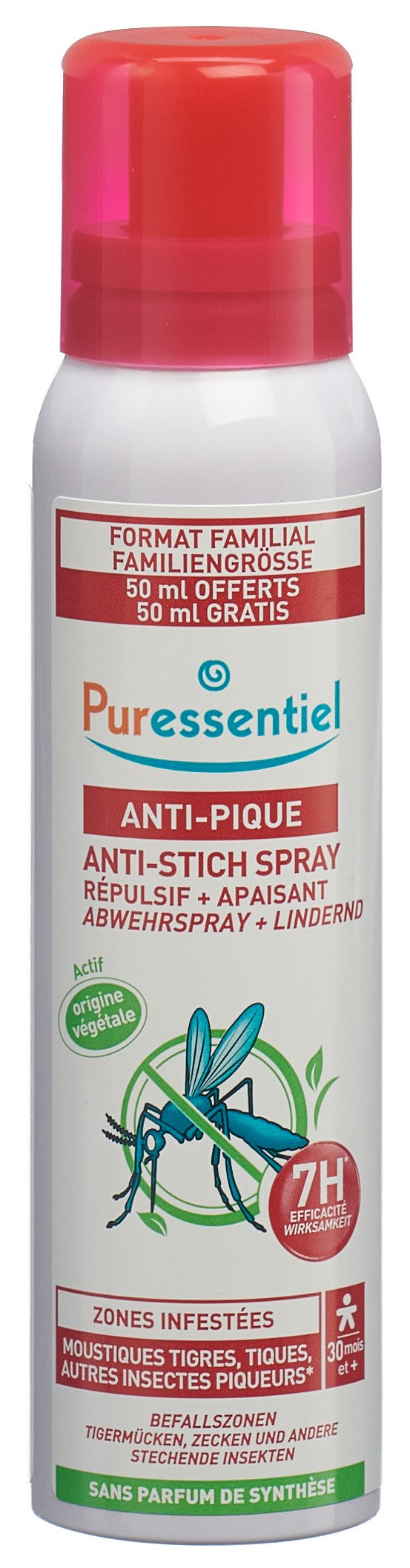 PURESSENTIEL Anti-Stich Abwehrender Spray