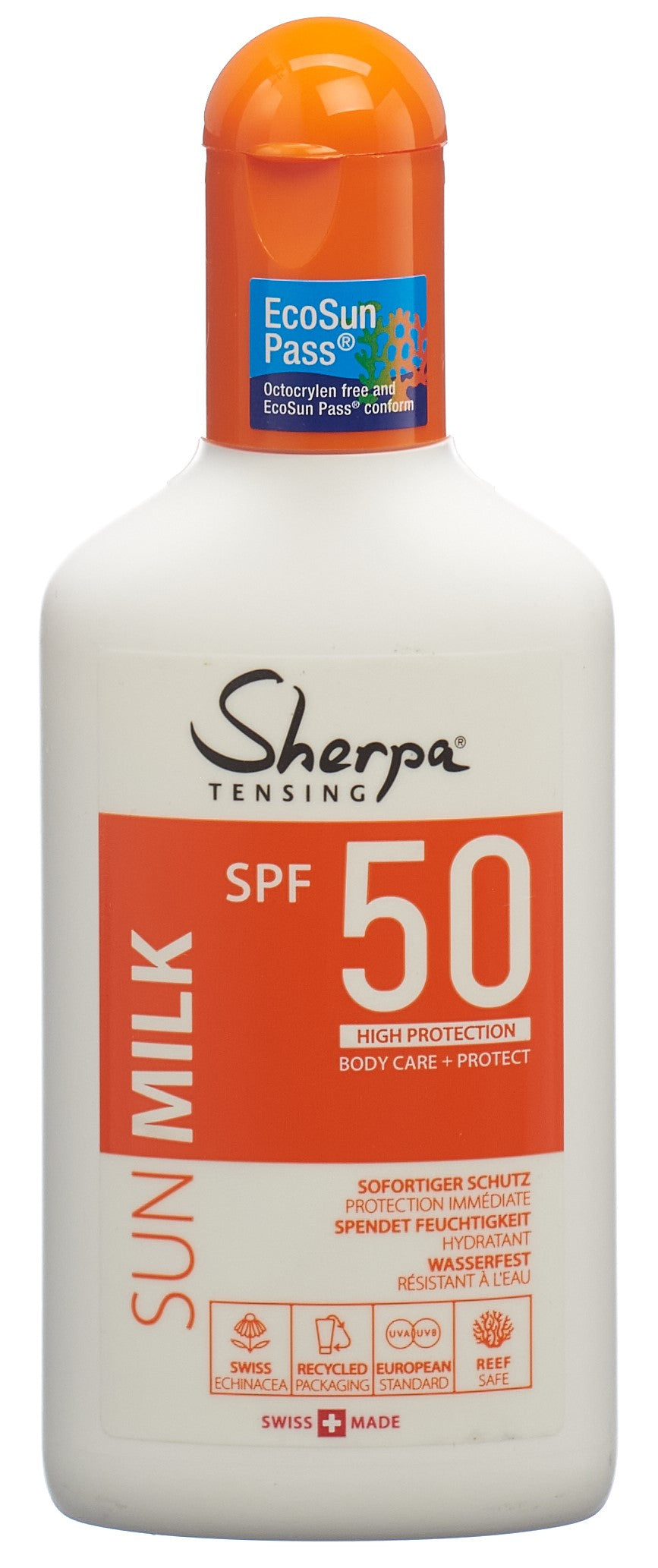 SHERPA TENSING Sonnenmilch SPF50