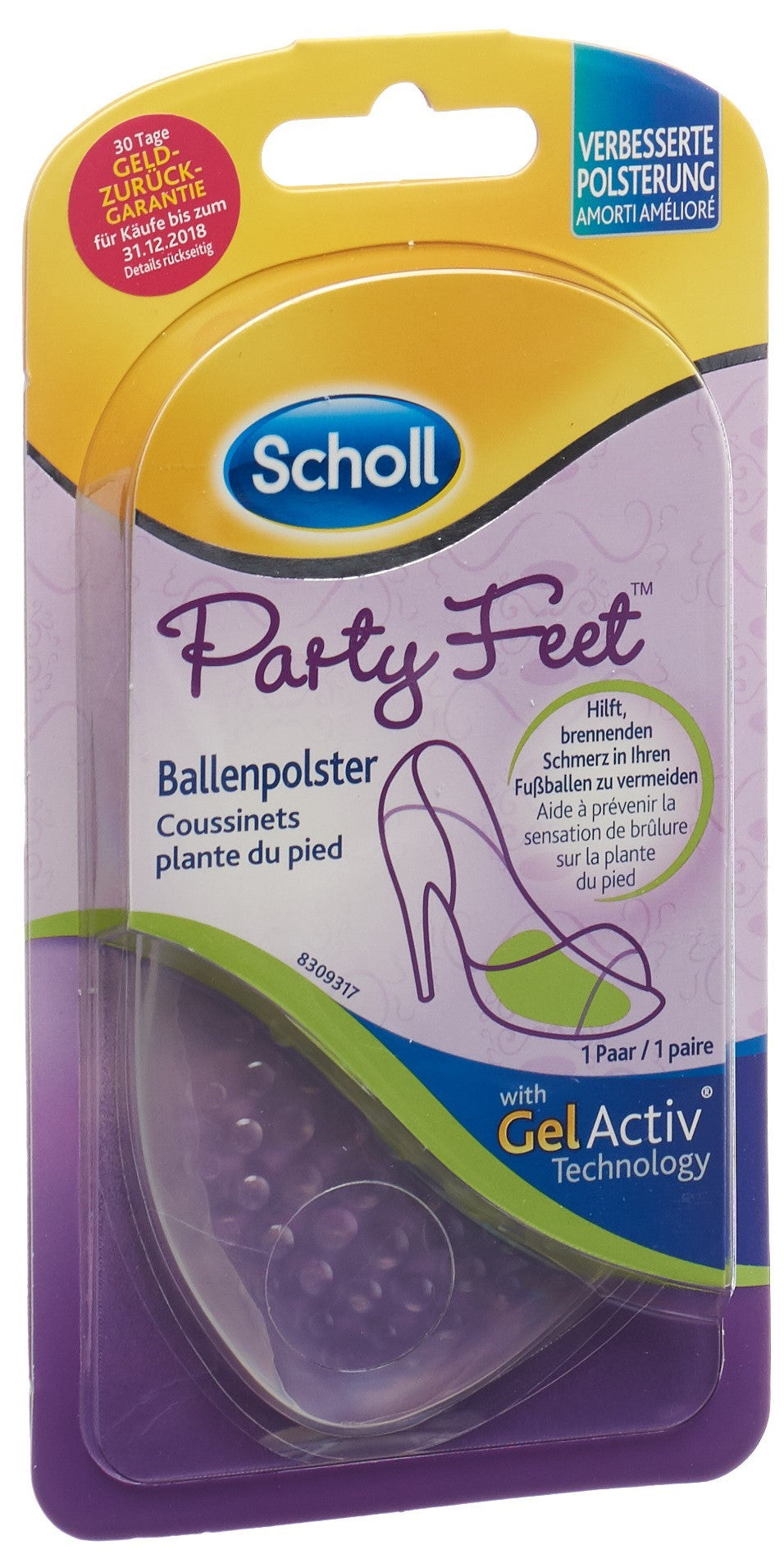 SCHOLL Party Feet Ballenpolster