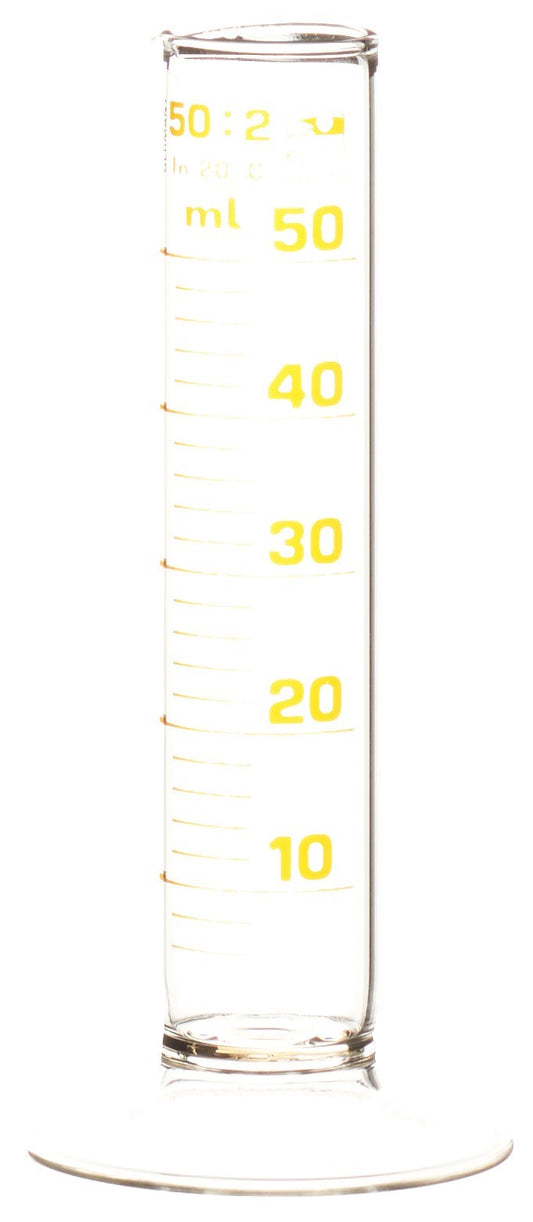 ASSISTENT Messzylinder 50ml niedere Form