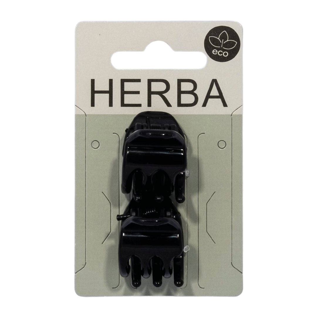 HERBA Ecofriendly Klammer 2.2cm schwarz