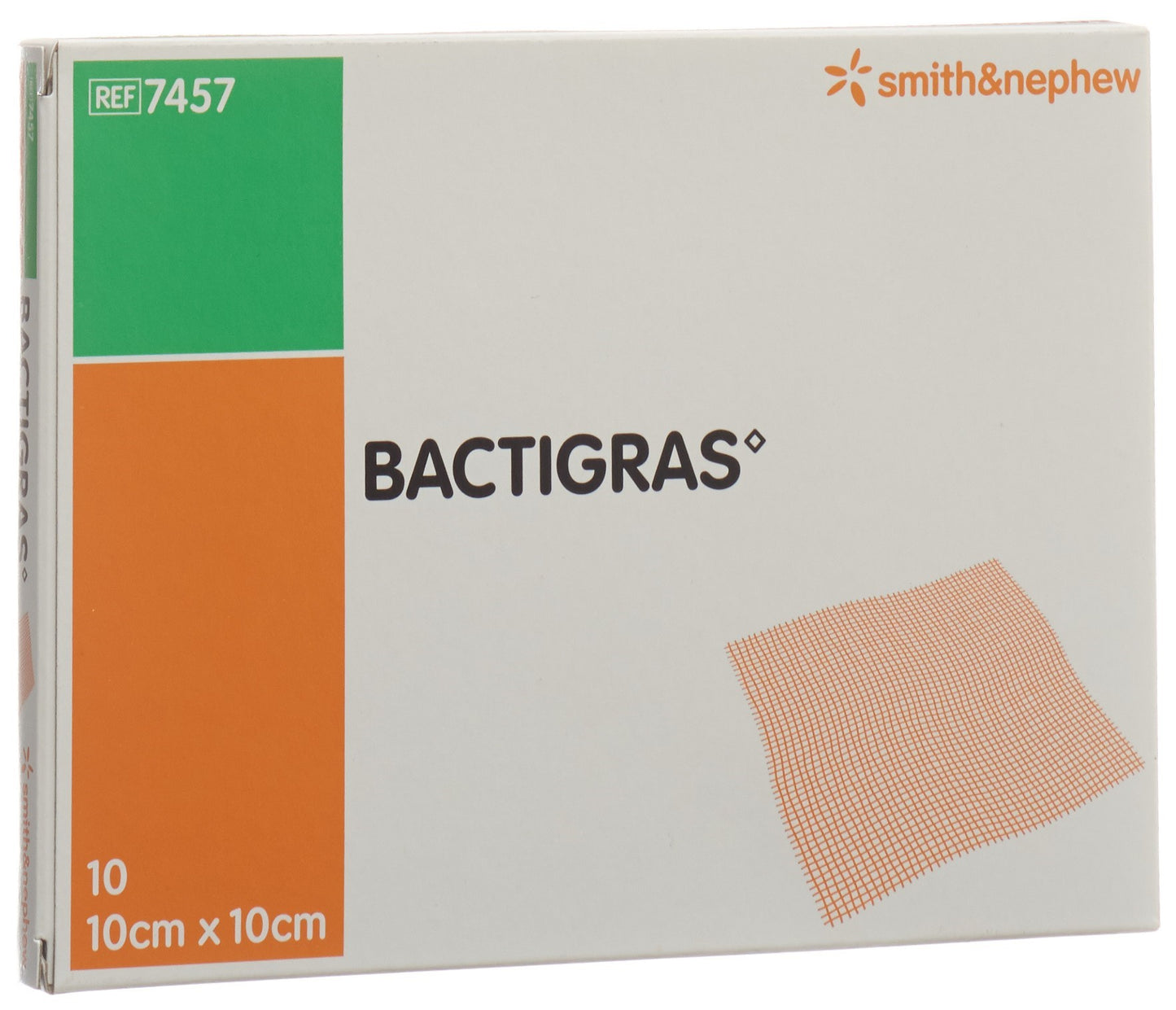 BACTIGRAS Gazeverband 10cmx10cm