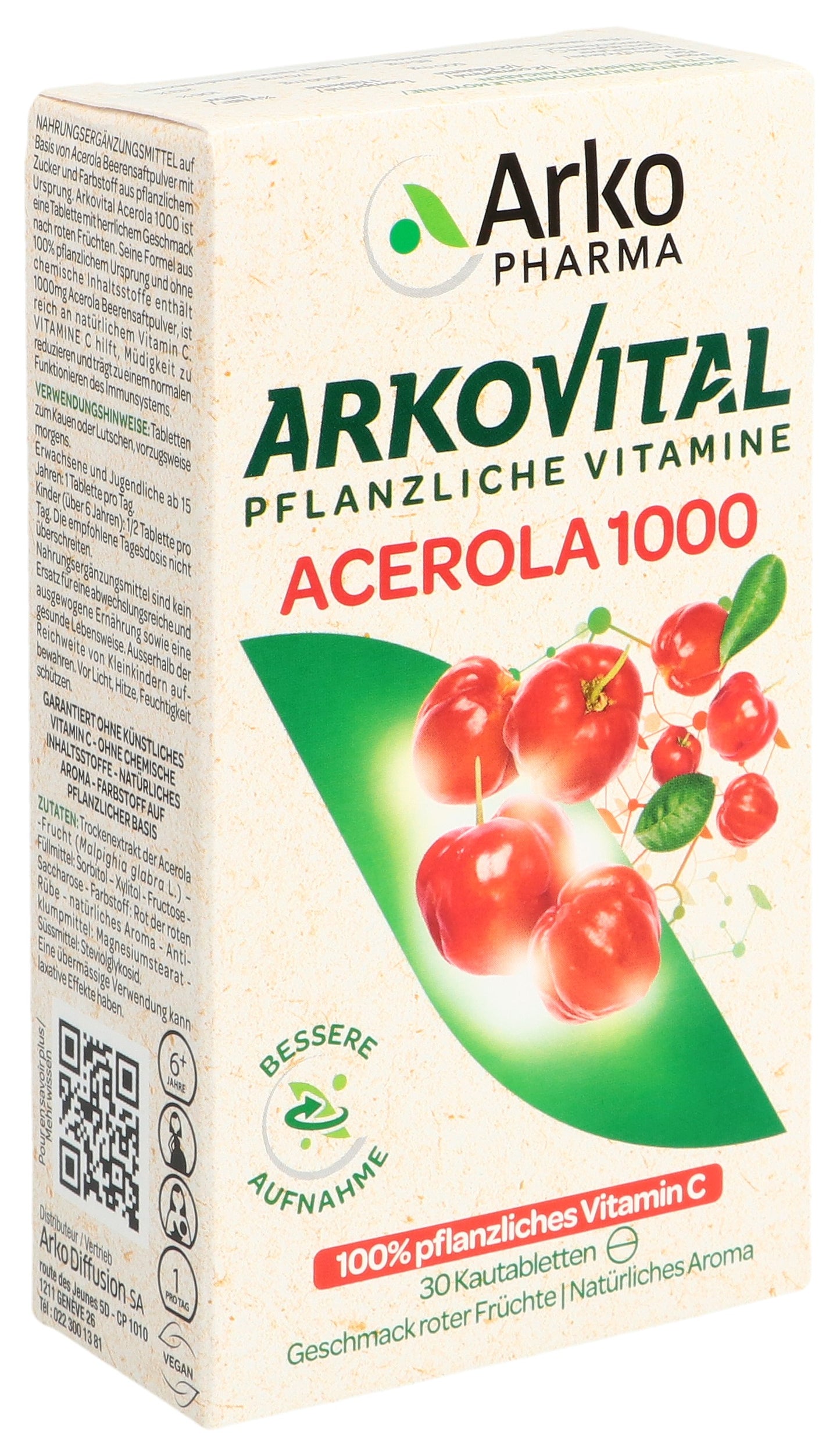 ARKOVITAL Acerola Arko Tabl 1000 mg