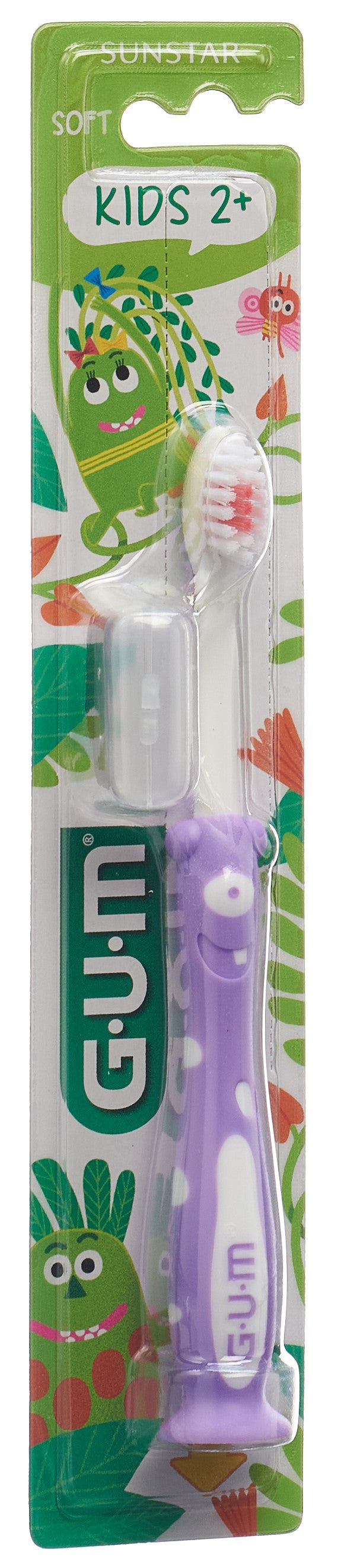 GUM Kids Zahnbürste 2-6J lila