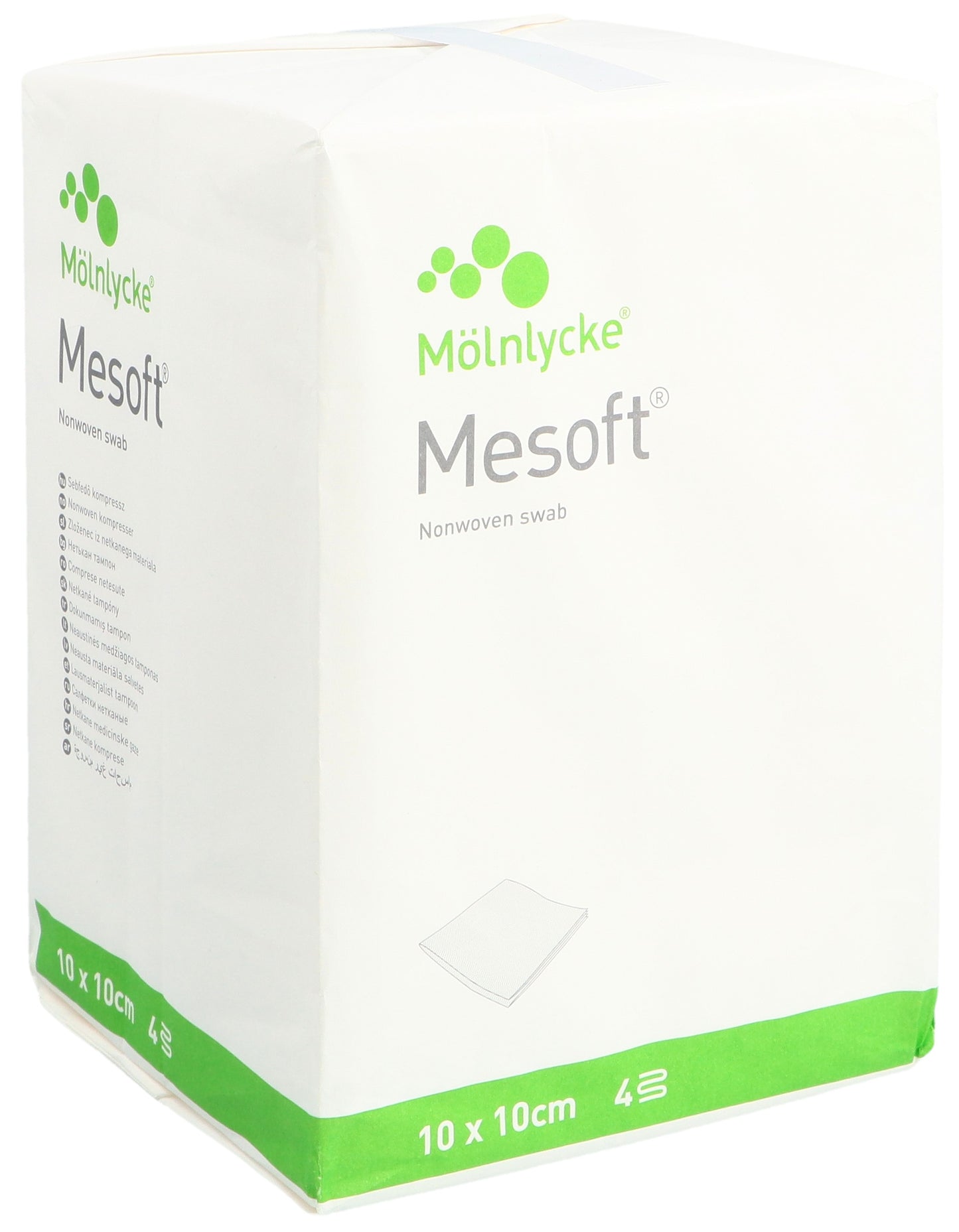 MESOFT NW Kompressen 10x10cm unst