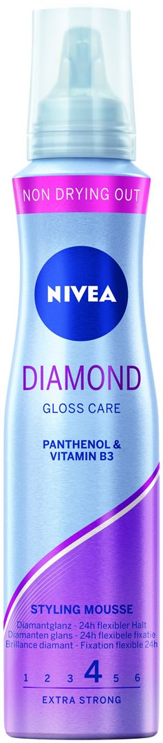 NIVEA Schaumfestiger Diamond Gloss Care