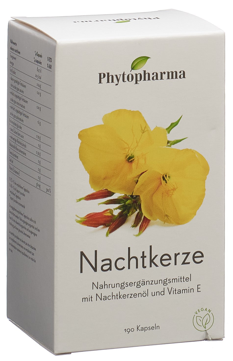 PHYTOPHARMA Nachtkerze Kaps 500 mg
