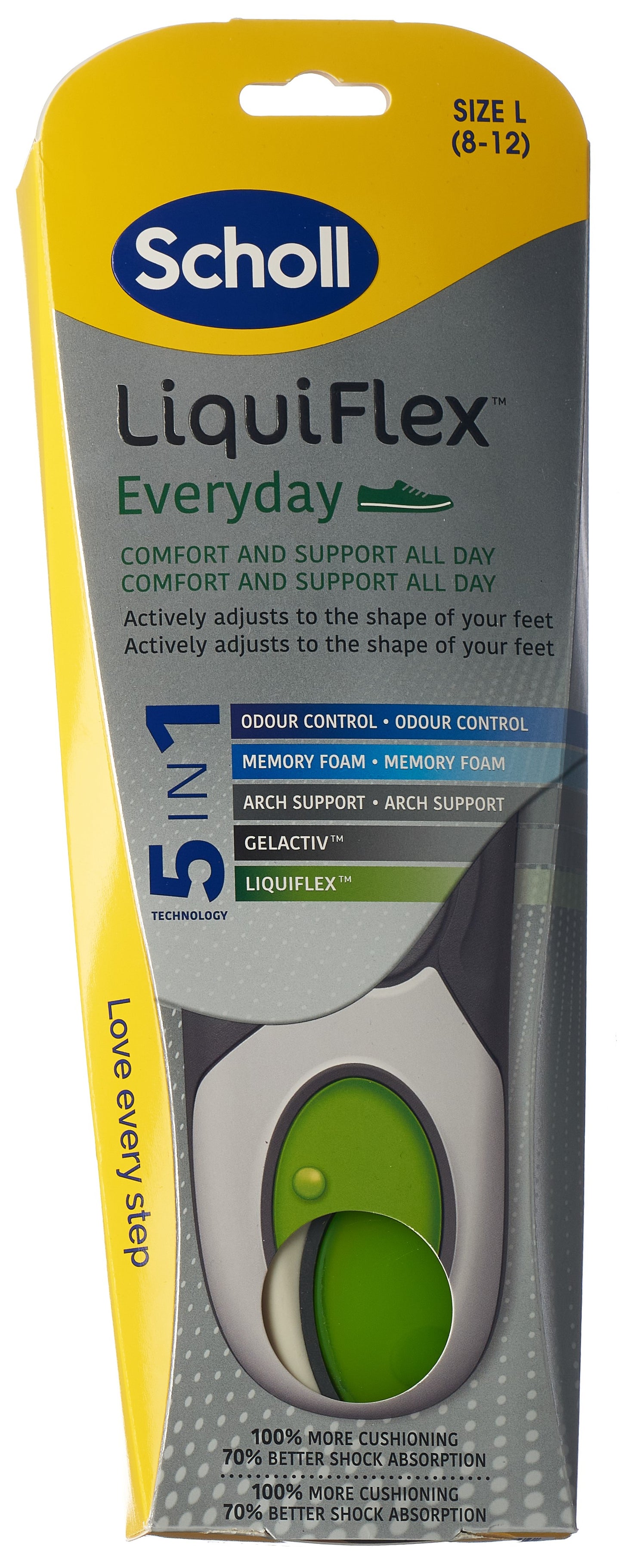 SCHOLL LiquidFlex Einlegesohle L Everyday