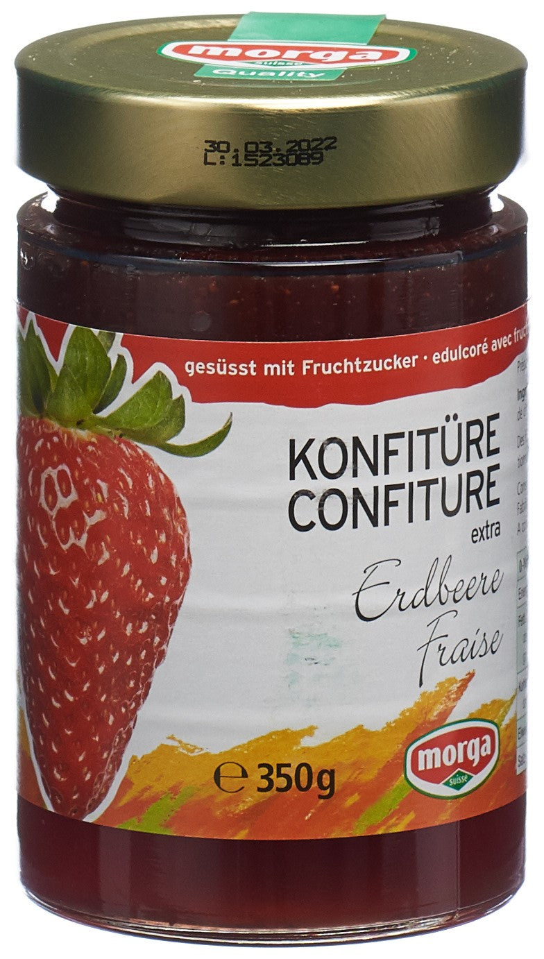 MORGA Konfitüre Erdbeer Fruchtz