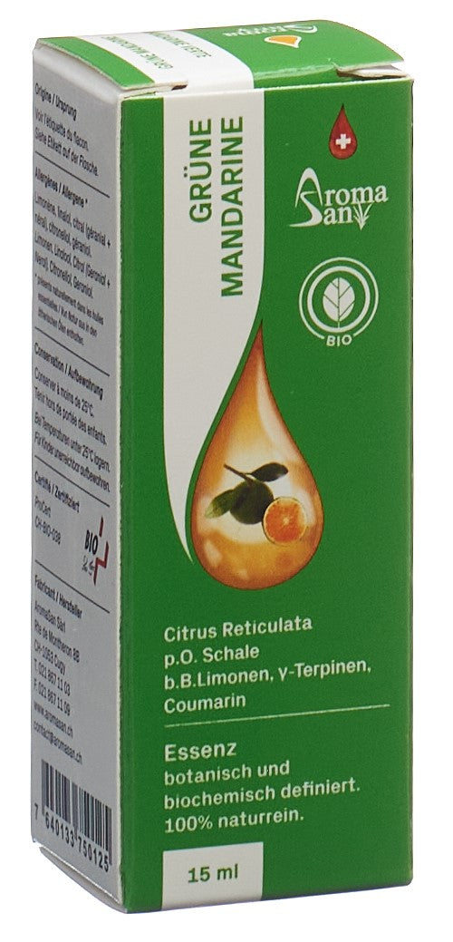 AROMASAN Mandarine Äth/Öl in Schachtel Bio