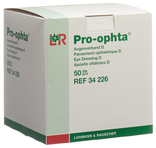 PRO-OPHTA D Augenverband lichtdicht hautf
