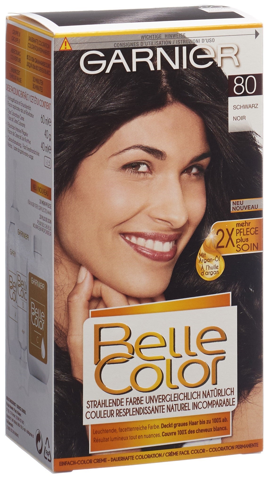 BELLE COLOR Einfach Color-Gel No80 schwarz
