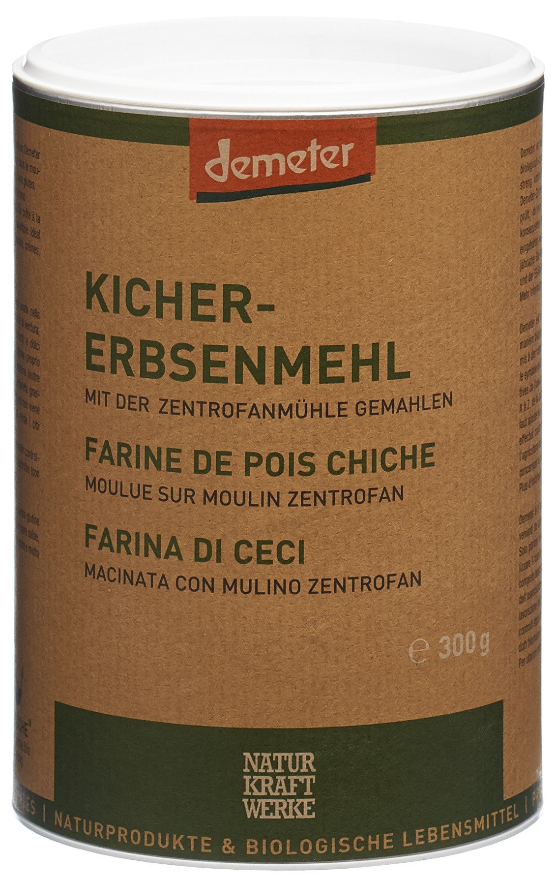 NATURKRAFTWERKE Kichererbsenmehl Demeter