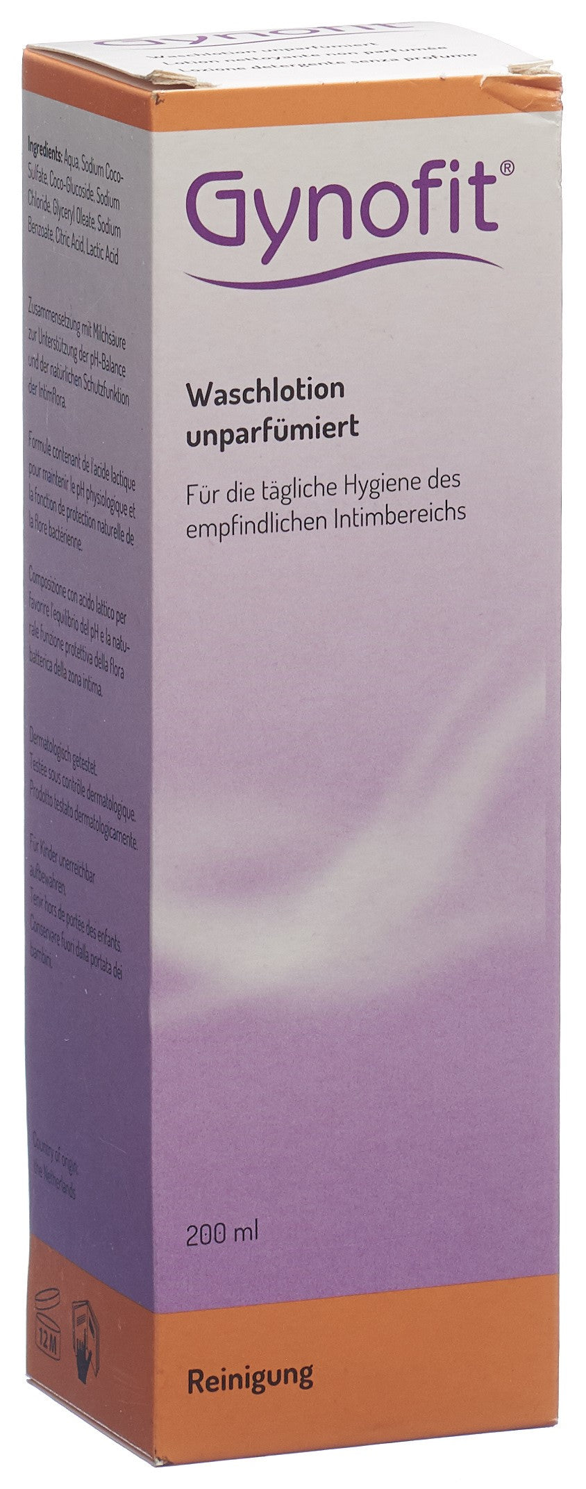 GYNOFIT Waschlotion unparfumiert