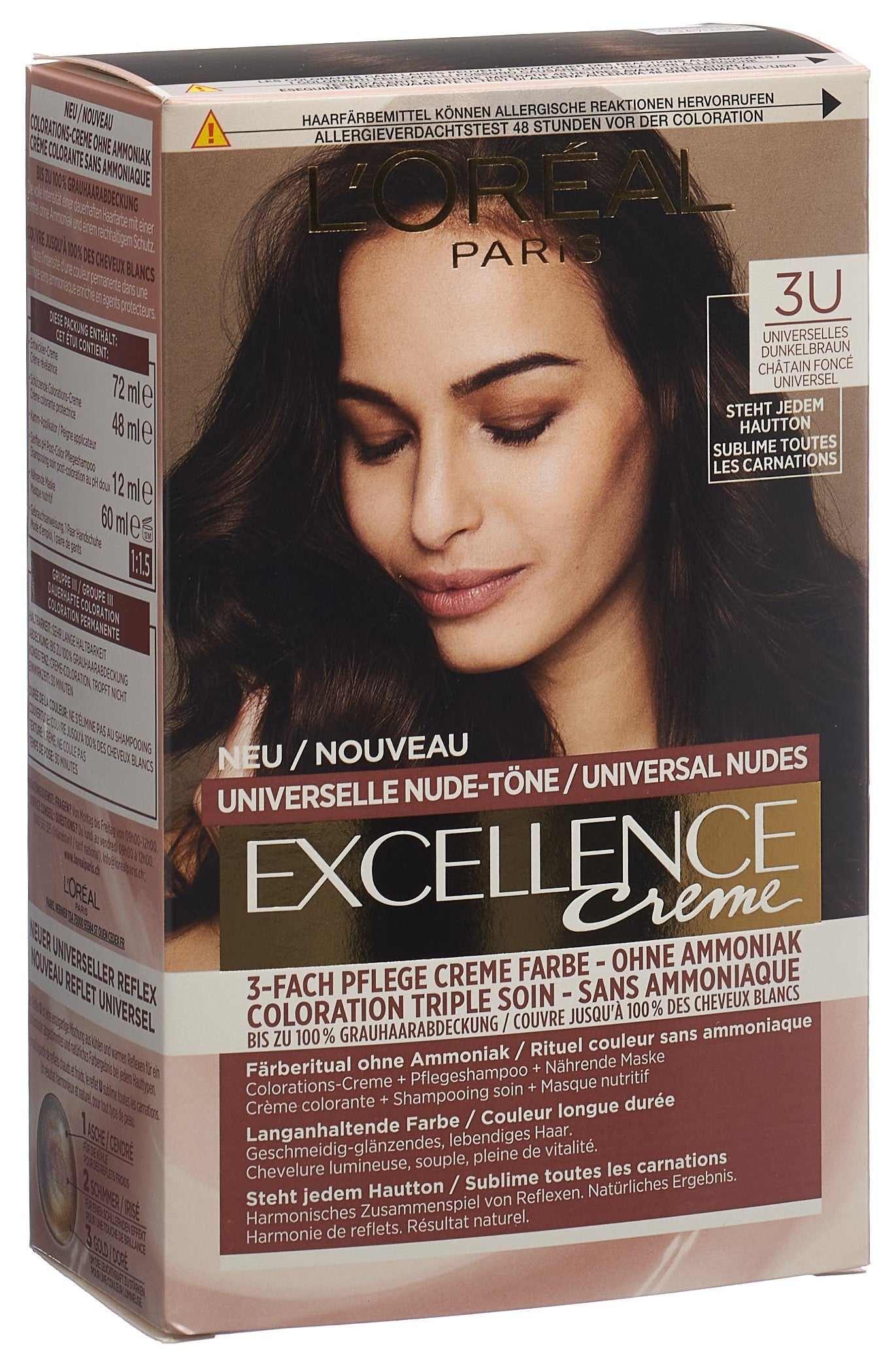 EXCELLENCE Universelle Nudes dunkelbraun