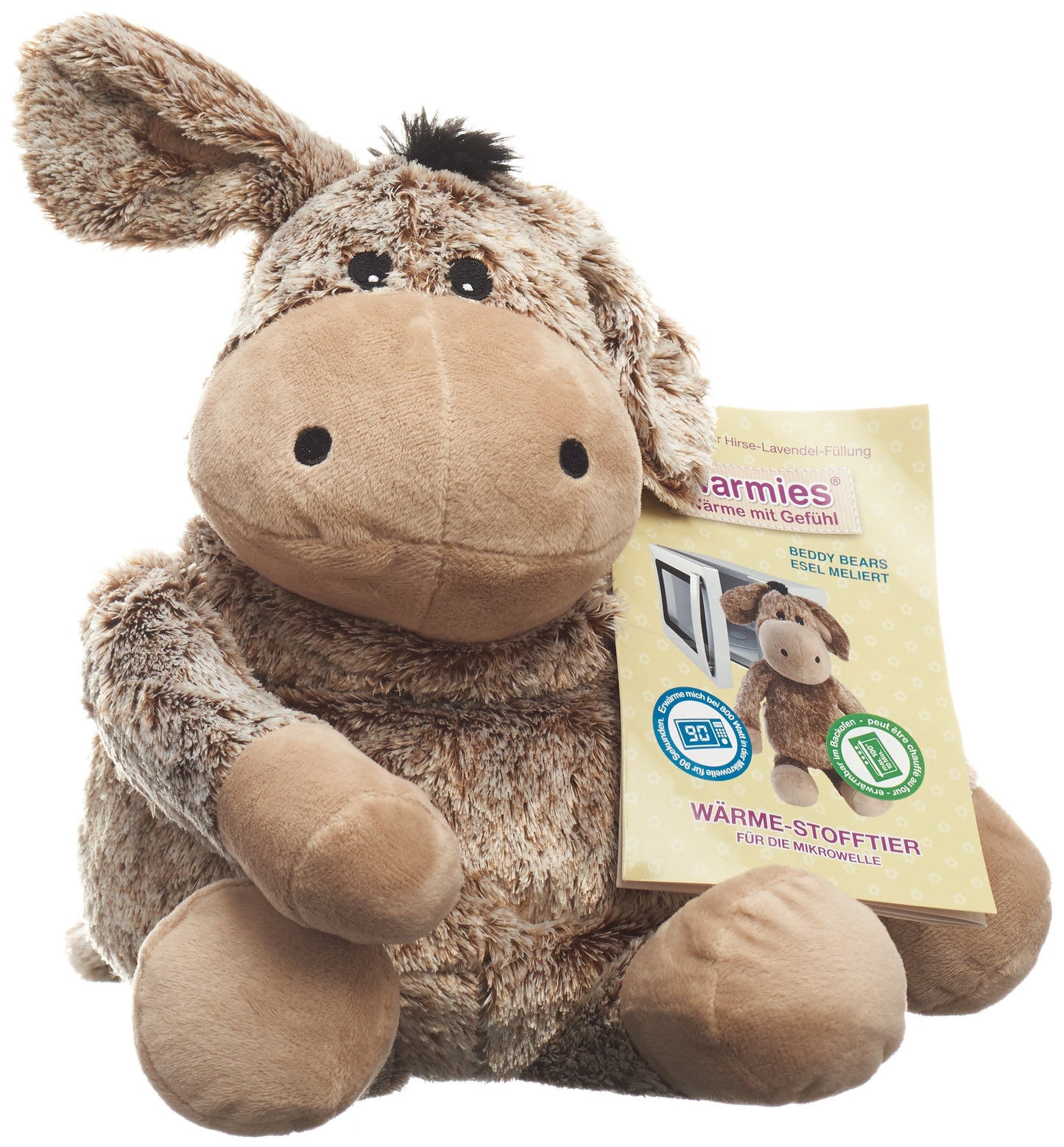 BEDDY BEAR Wärme Stofftier Esel