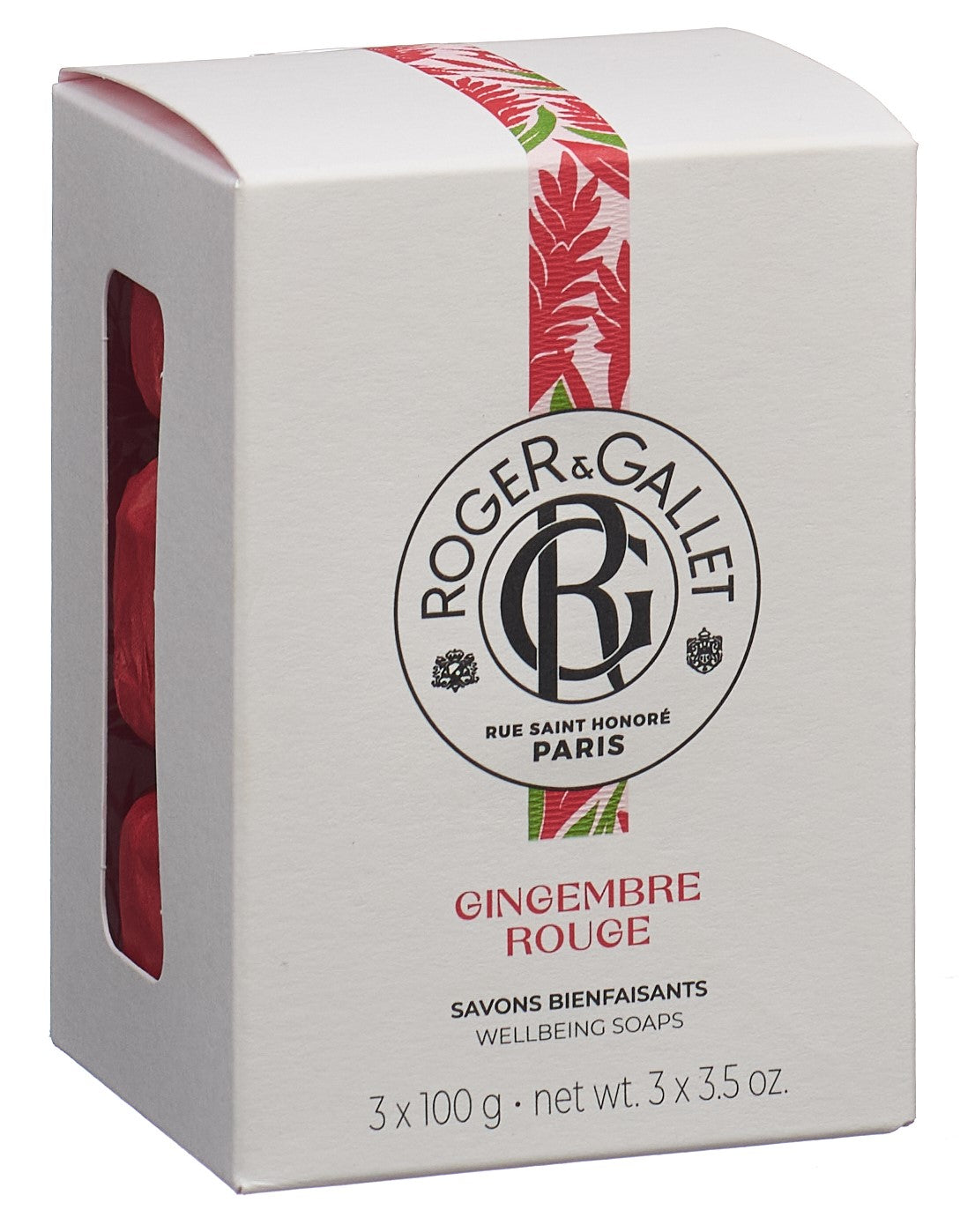 ROGER GALLET GING RO Boite 3 Savons
