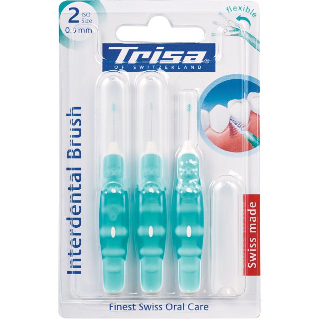 TRISA Interdental Brush ISO 2 0.9mm