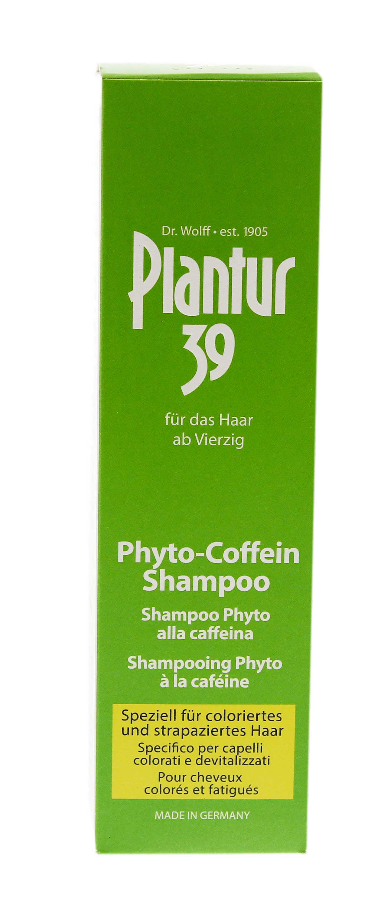 PLANTUR 39 Coffein-Shampoo color strap Haar