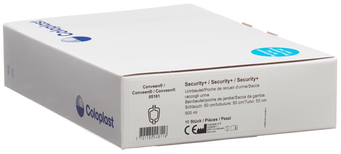 CONVEEN SP Beinbeutel 500ml 50cm RV
