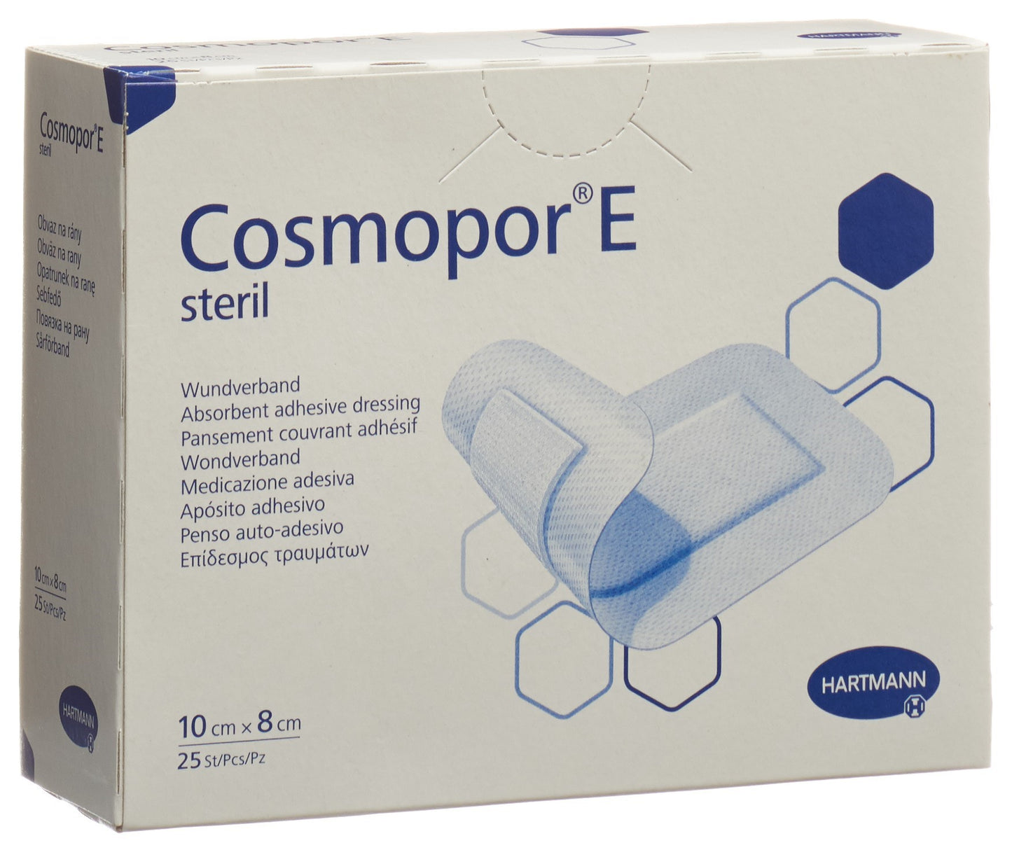 COSMOPOR E Schnellverband 10cmx8cm steril