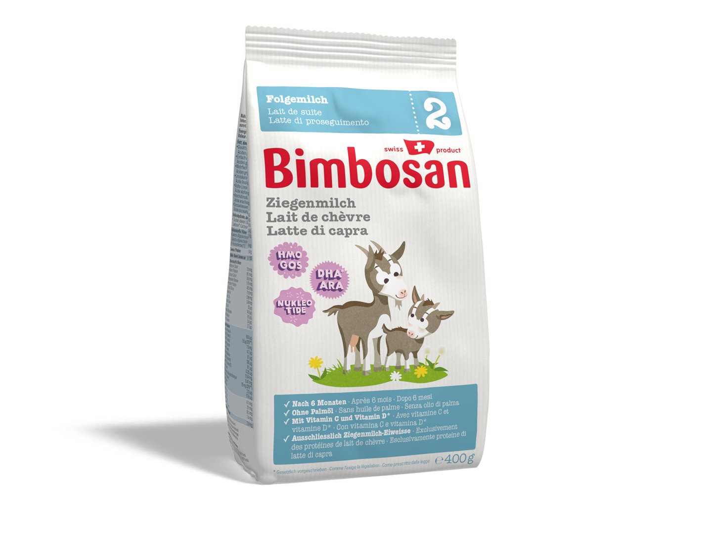 BIMBOSAN Ziegenmilch 2 Folge refill
