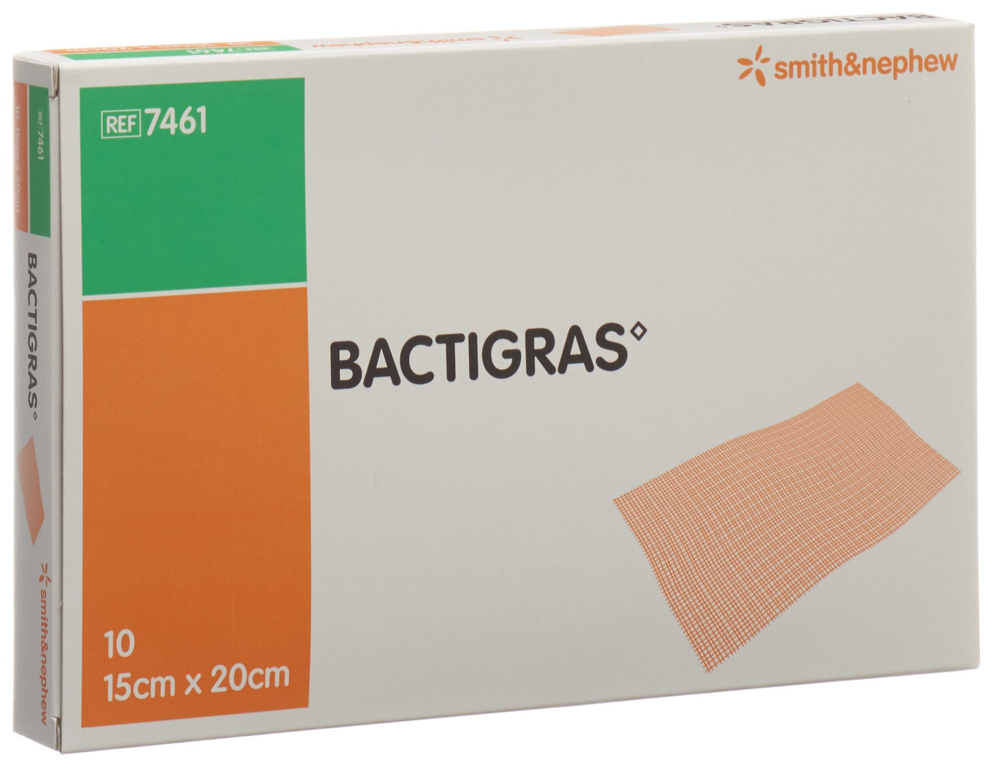 BACTIGRAS Gazeverband 15cmx20cm