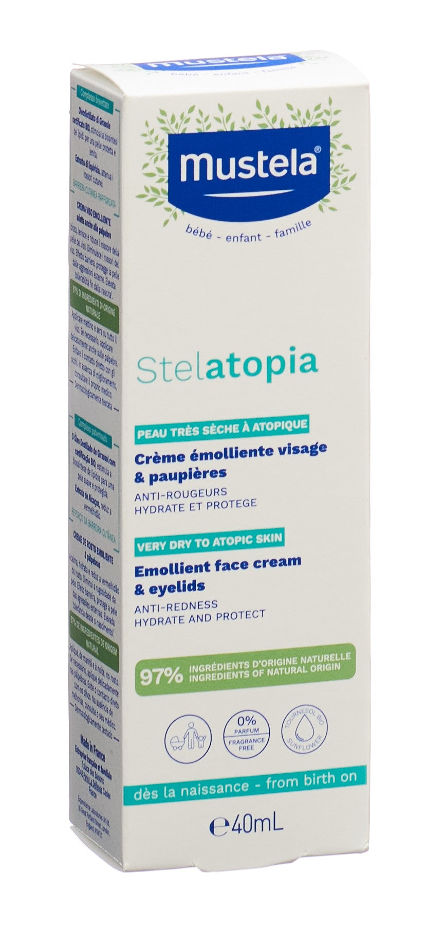 MUSTELA STELATOPIA Weichmachende Creme Gesi