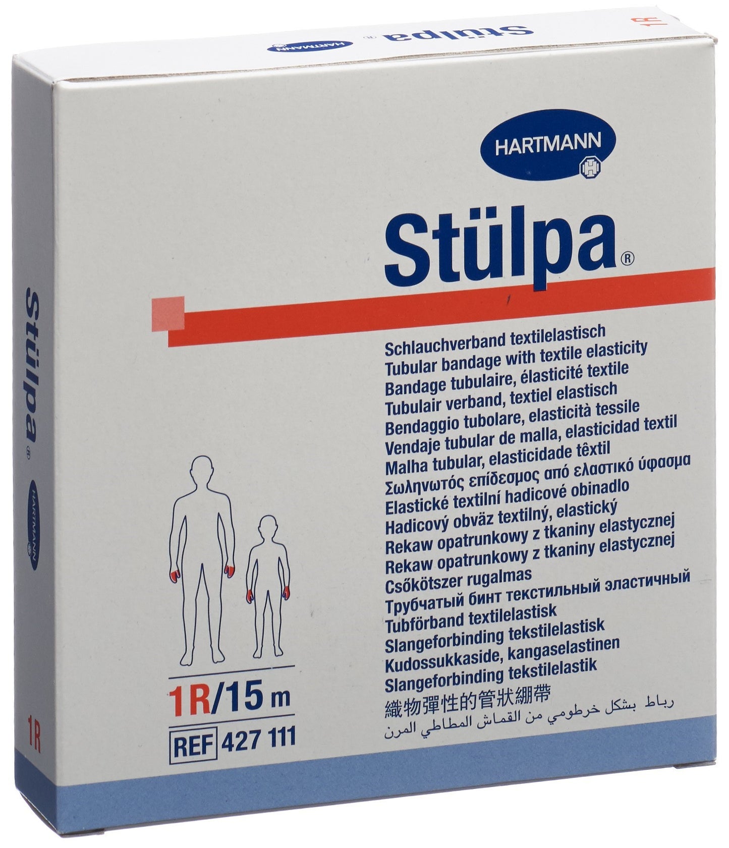 STÜLPA Schlauchverband 2.5cmx15m Gr1R
