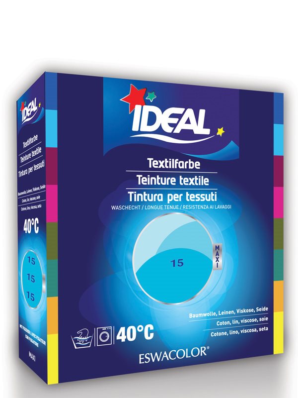IDEAL MAXI Baumwolle Color No15 türkis
