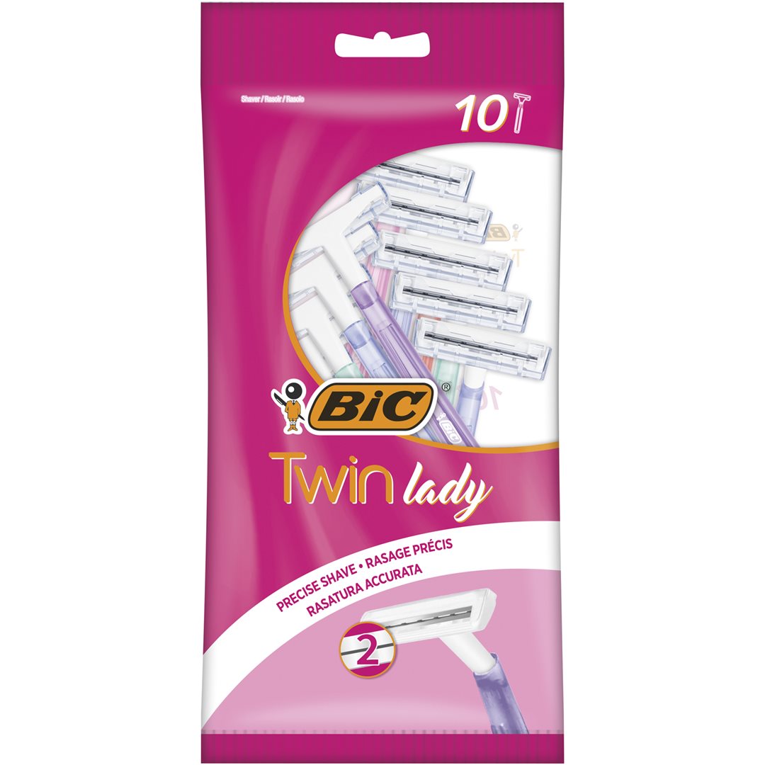 BIC Twin Lady 2-Klingenrasierer assortiert
