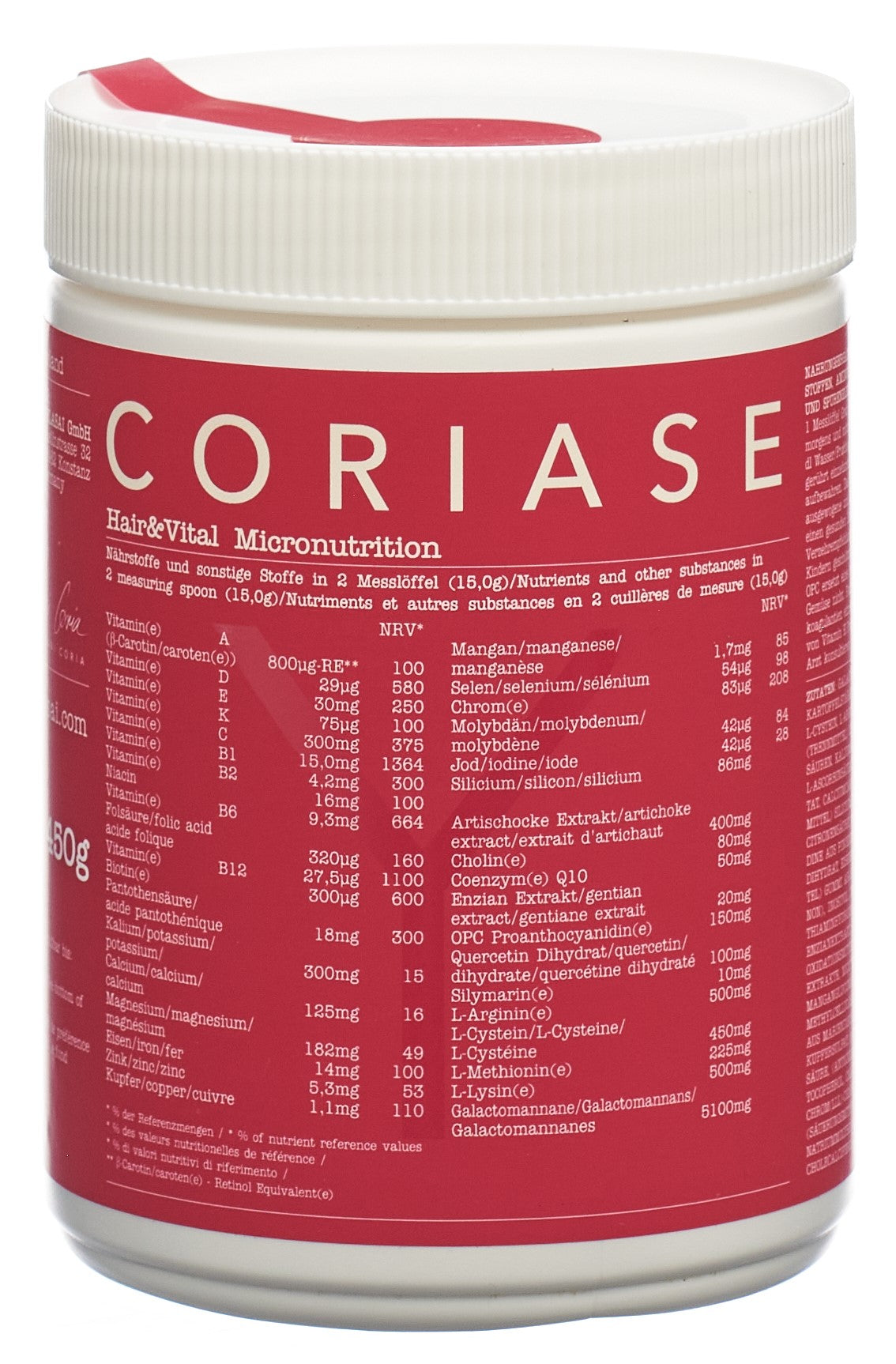 CORIASE Hair & Vital Granulat