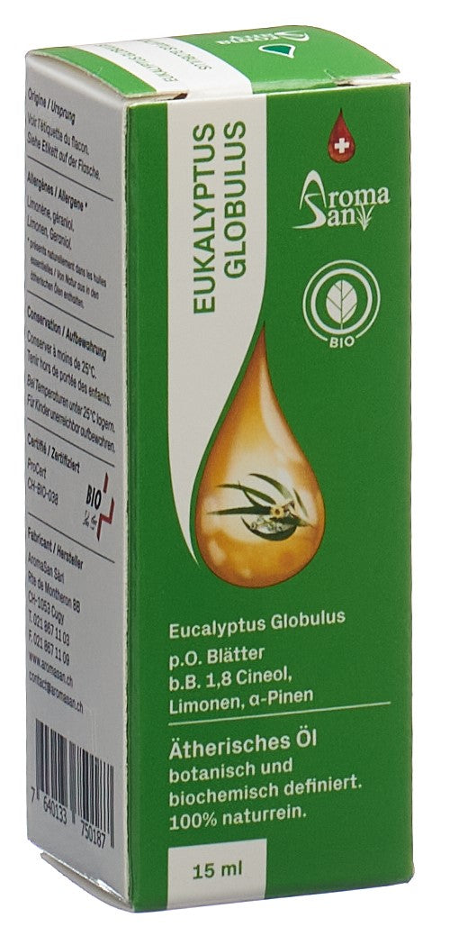 AROMASAN Eukalyptus globu Äth/Öl Schacht Bio