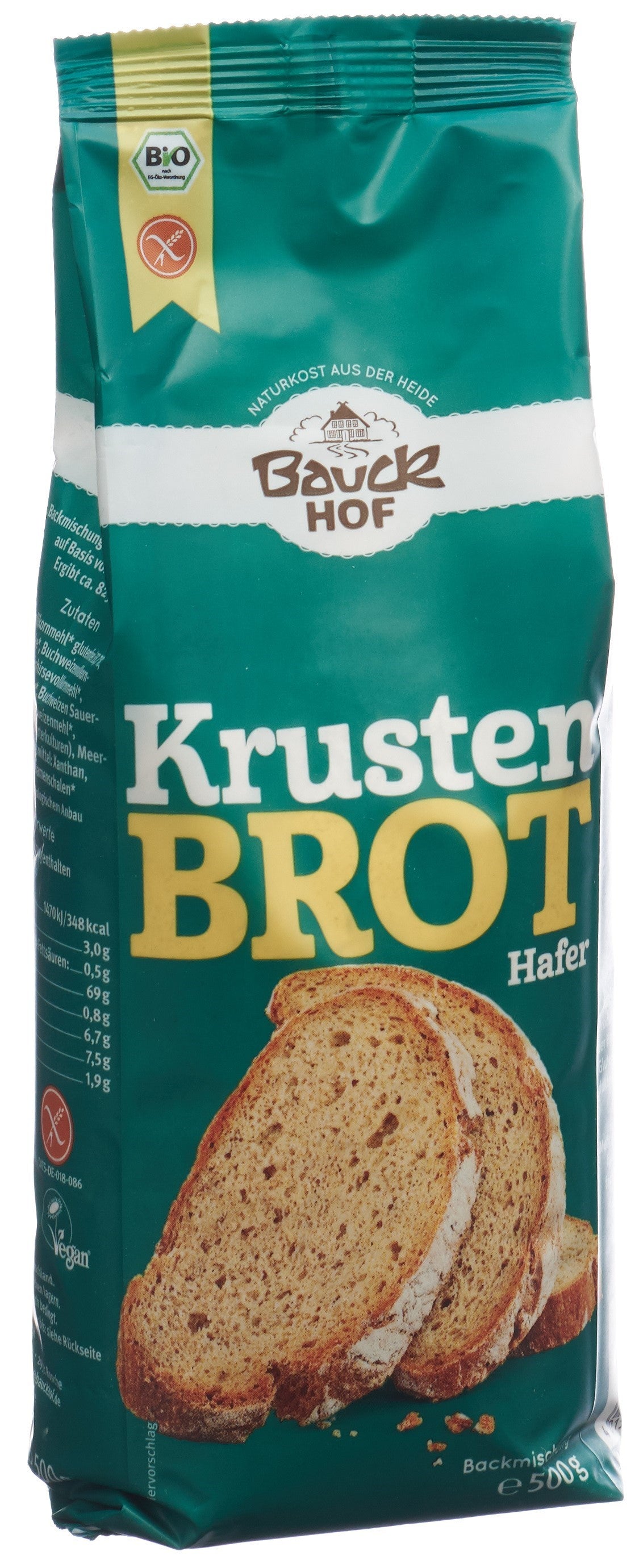 BAUCKHOF Krustenbrot Hafer glutenfr