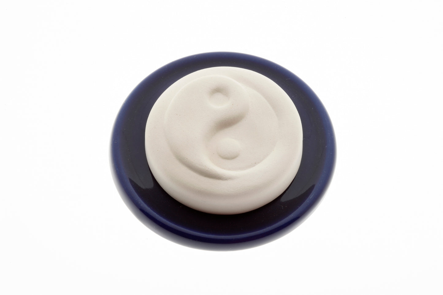 AROMALIFE Duftstein Set Ying Yang&Untert dunkelbl