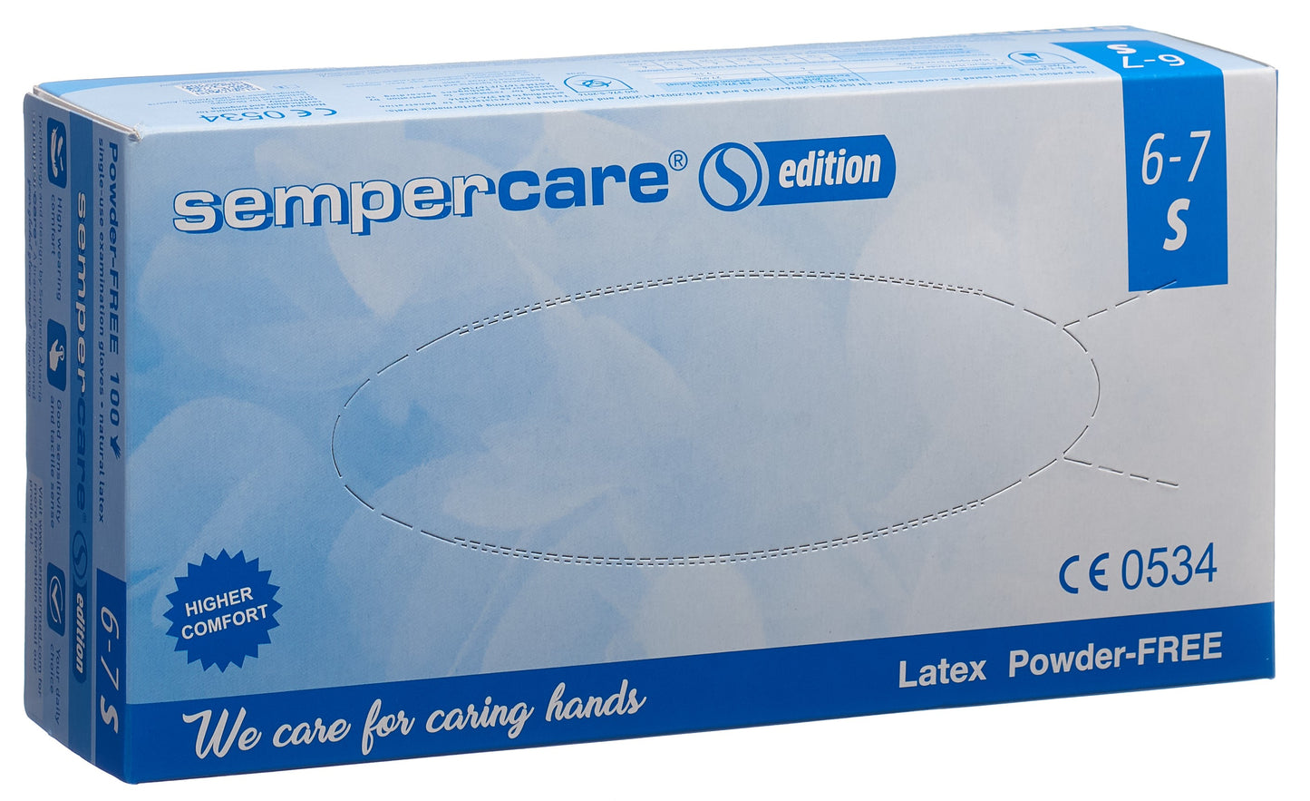 SEMPERCARE Edition Handschuhe Latex S ung