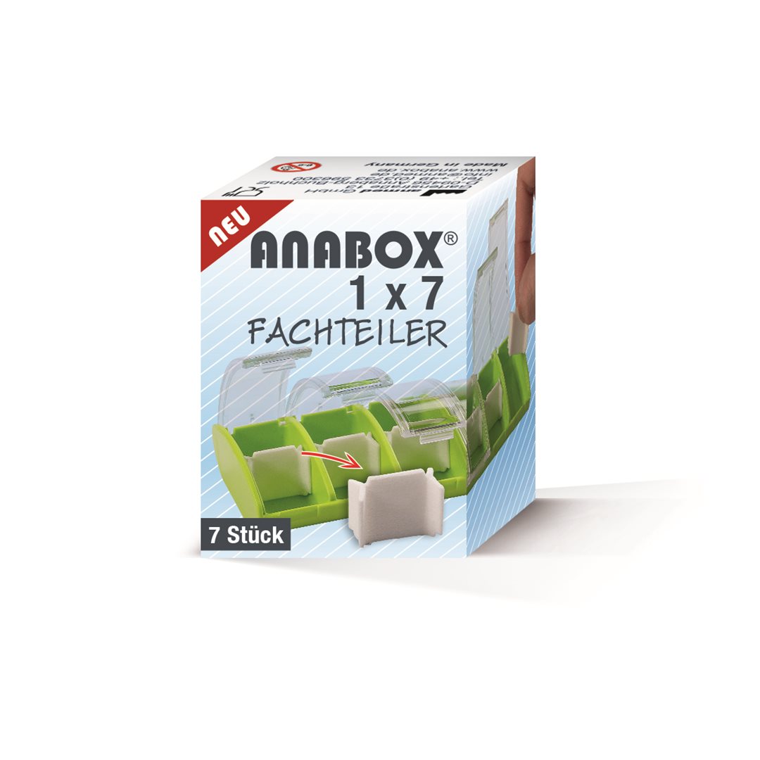 ANABOX 1x7 Plus Fachteiler Box à 7