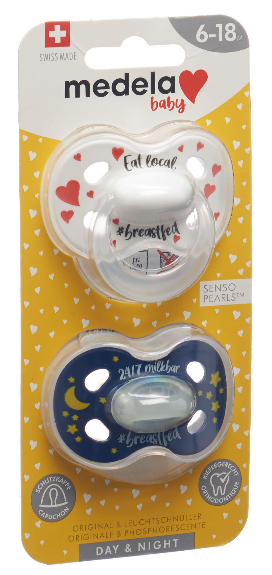 MEDELA Baby Nuggi Day&Night 6-18 breastfed