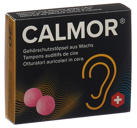 CALMOR Gehörschutzstöpsel Wachs