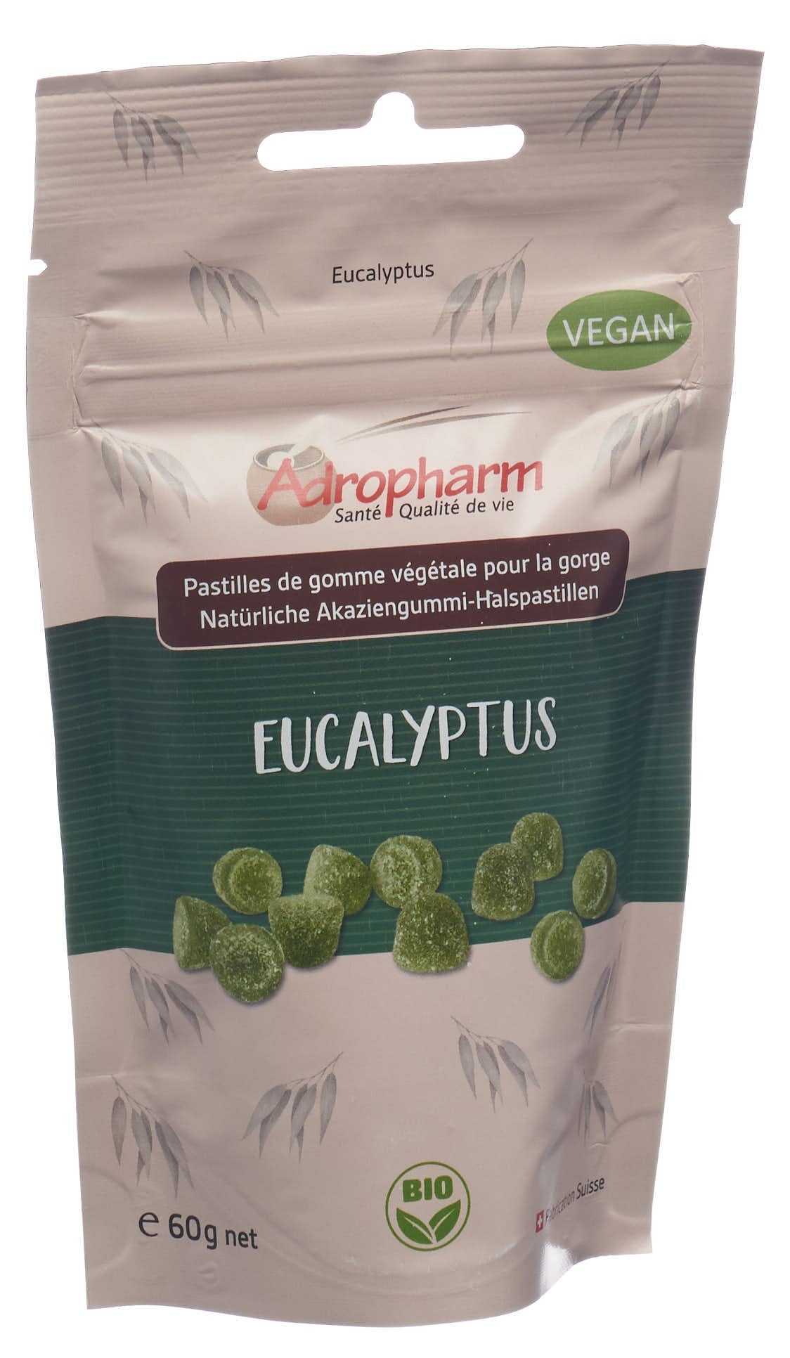 ADROPHARM Eukalyptus Bonbons Bio