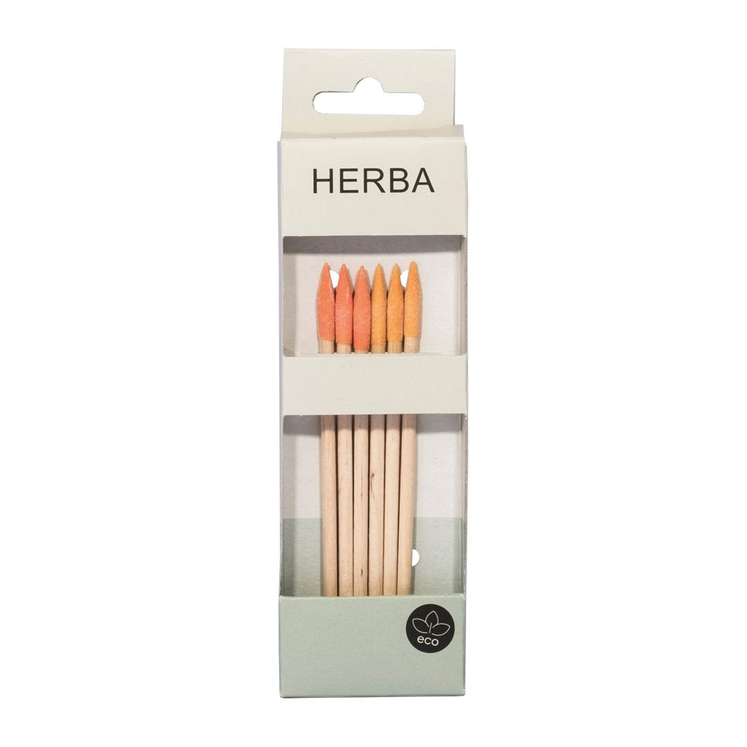 HERBA Manikür-Stäbchen Feilspitze rosa pea