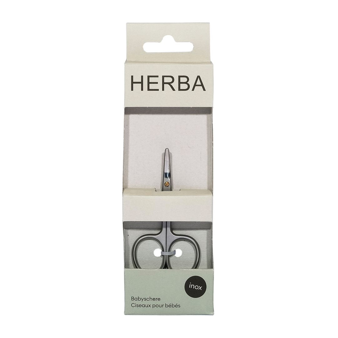 HERBA Babyschere Inox