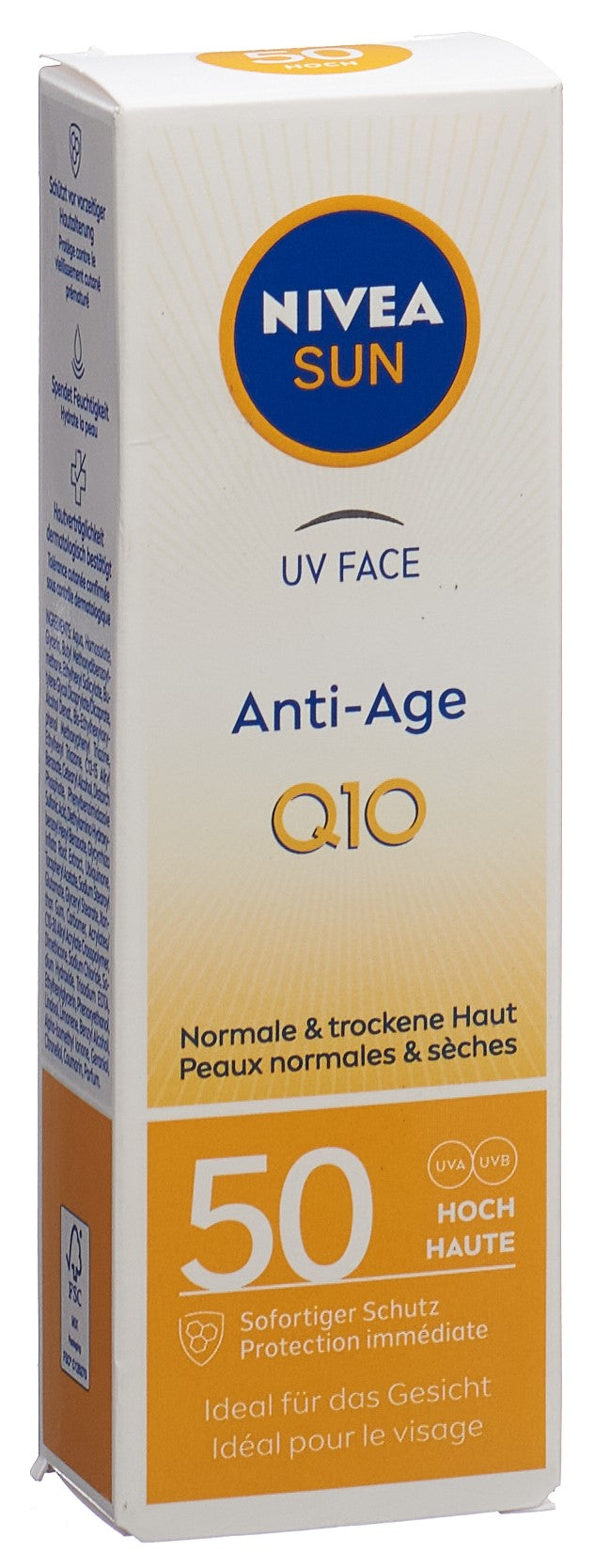 NIVEA Sun UV Face Anti-Age Q10 LSF50