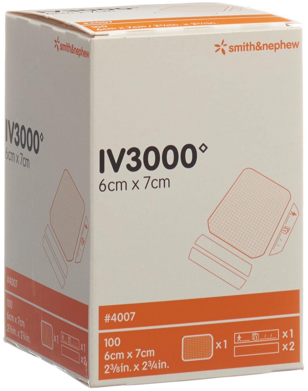 IV3000 Kanülenfixation 6x7cm