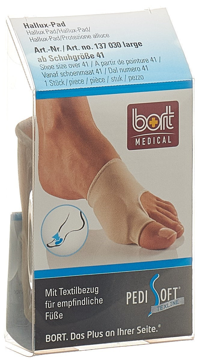 BORT PEDISOFT Texline Hallux Pad L